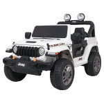 Elektrické autíčko Jeep Wrangler Rubicon Lift 4x4, 24V - biele